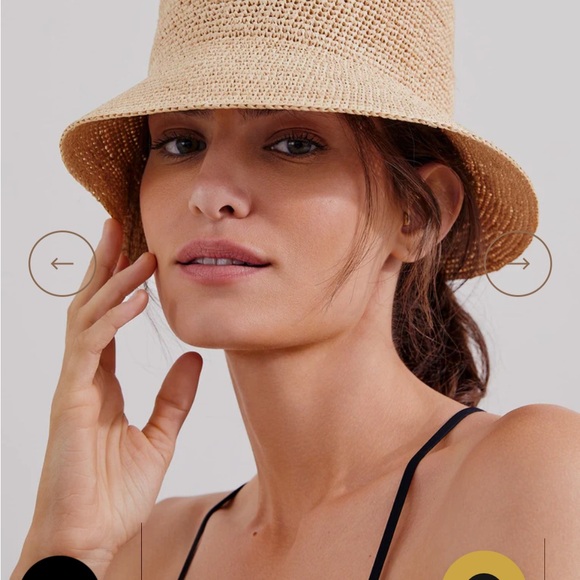 Vix Paula Hermanny Straw Bucket hat - Picture 3 of 11